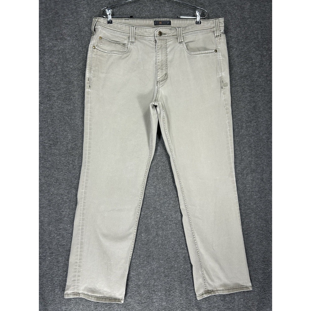 511 Tactical Pants Mens 38x32 Stone Defender Flex Straight Leg Stretch 74476